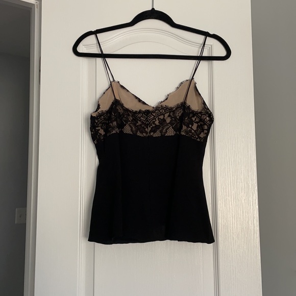 ALEXANDER MCQUEEN Lace And Silk Cami Top - Picture 9 of 10